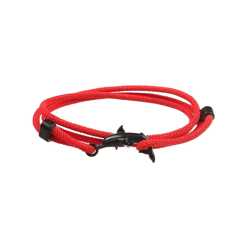 Male Simple Fashion Sea Turtle Rope Bracelet High Quality Milan Line Pure Hand Knitting Bracelets For Men Wristband Jewelry Gift