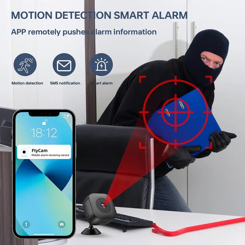 Xiaomi 4K Mini Camera WiFi Remote Monitoring Mobile Detection Camcorder Portable night vision Surveillance Security Camera