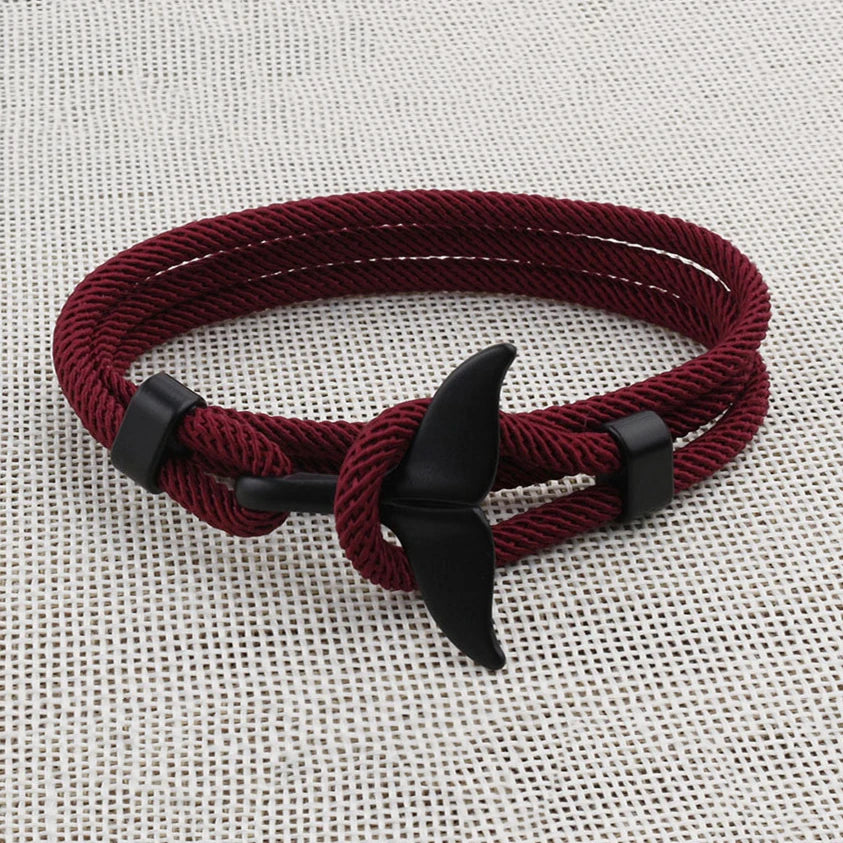 Male Simple Fashion Sea Turtle Rope Bracelet High Quality Milan Line Pure Hand Knitting Bracelets For Men Wristband Jewelry Gift
