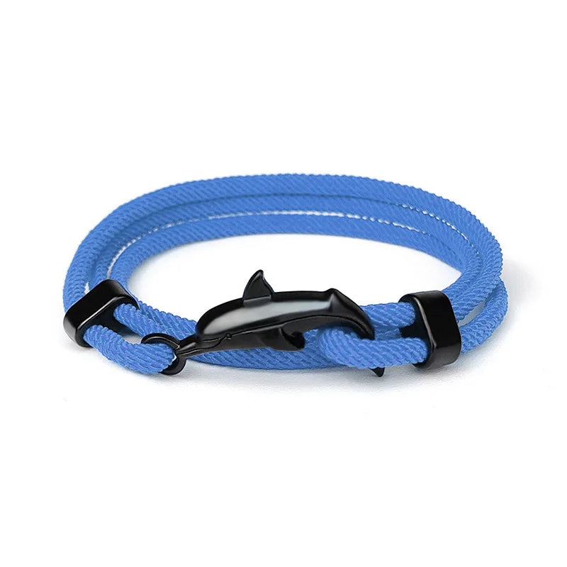 Male Simple Fashion Sea Turtle Rope Bracelet High Quality Milan Line Pure Hand Knitting Bracelets For Men Wristband Jewelry Gift
