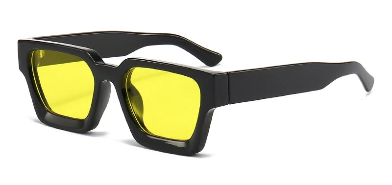 Steampunk Square Sunglasses Men Luxury Brand Designer Retro Punk Sun Glasses Male Unisex Ins Popular Shades Eyewear
