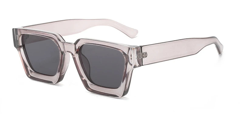 Steampunk Square Sunglasses Men Luxury Brand Designer Retro Punk Sun Glasses Male Unisex Ins Popular Shades Eyewear