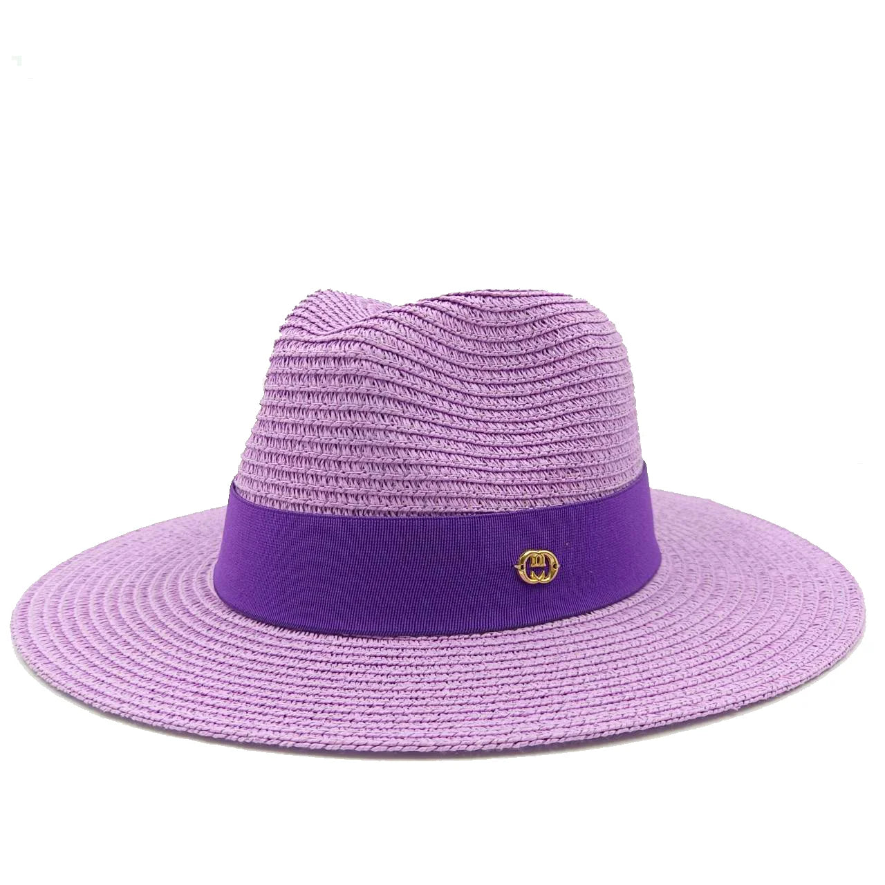 Women's Hat Bee Summer Straw Hat Flat Top Men's and Women's Straw Hat Sun Hat Beach Hat Rose Red Flat Top Straw Hat 골프모자