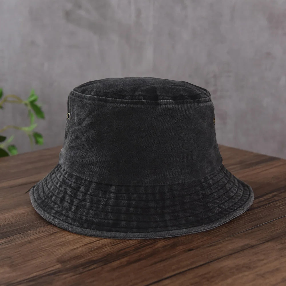 Fashion Foldable Burrs Bucket Hat for Women Men Beach Sun Visor UV Protection UPF 50+ Sun Hat Summer Large Wide Brim Panama Bob