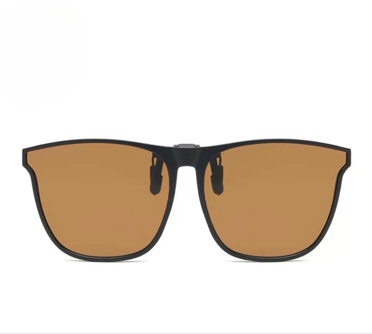 Polarized Clip on Sunglasses Men Car Driver Goggles Night Vision Glasses Anti Glare Vintage Square Glasses Oculos