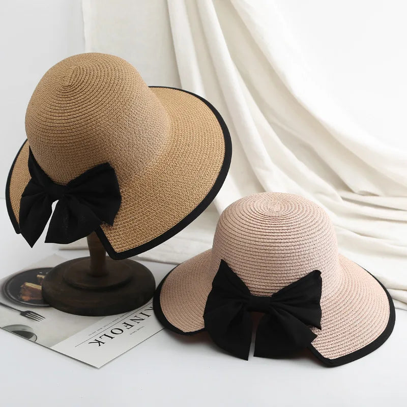K189 Women's Hat Beach Hat Panama 2022 Women's Summer Hat Fashion Summer Straw Hat Sun Hats Sun Visor Panama Hat Fedoras