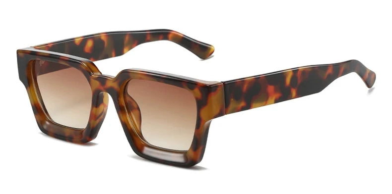Steampunk Square Sunglasses Men Luxury Brand Designer Retro Punk Sun Glasses Male Unisex Ins Popular Shades Eyewear