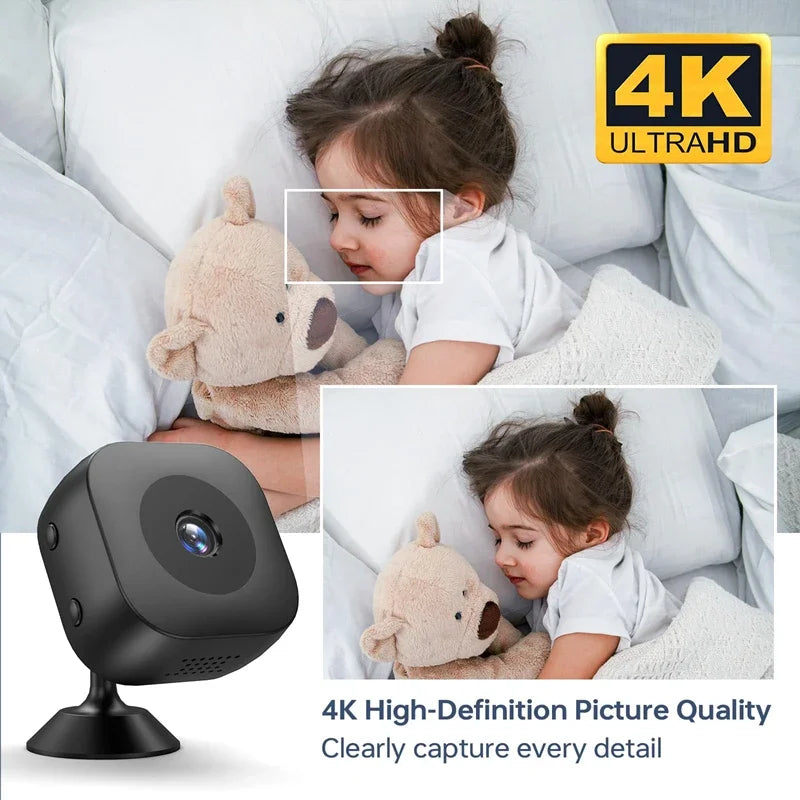 Xiaomi 4K Mini Camera WiFi Remote Monitoring Mobile Detection Camcorder Portable night vision Surveillance Security Camera