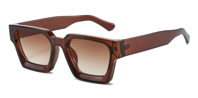 Steampunk Square Sunglasses Men Luxury Brand Designer Retro Punk Sun Glasses Male Unisex Ins Popular Shades Eyewear