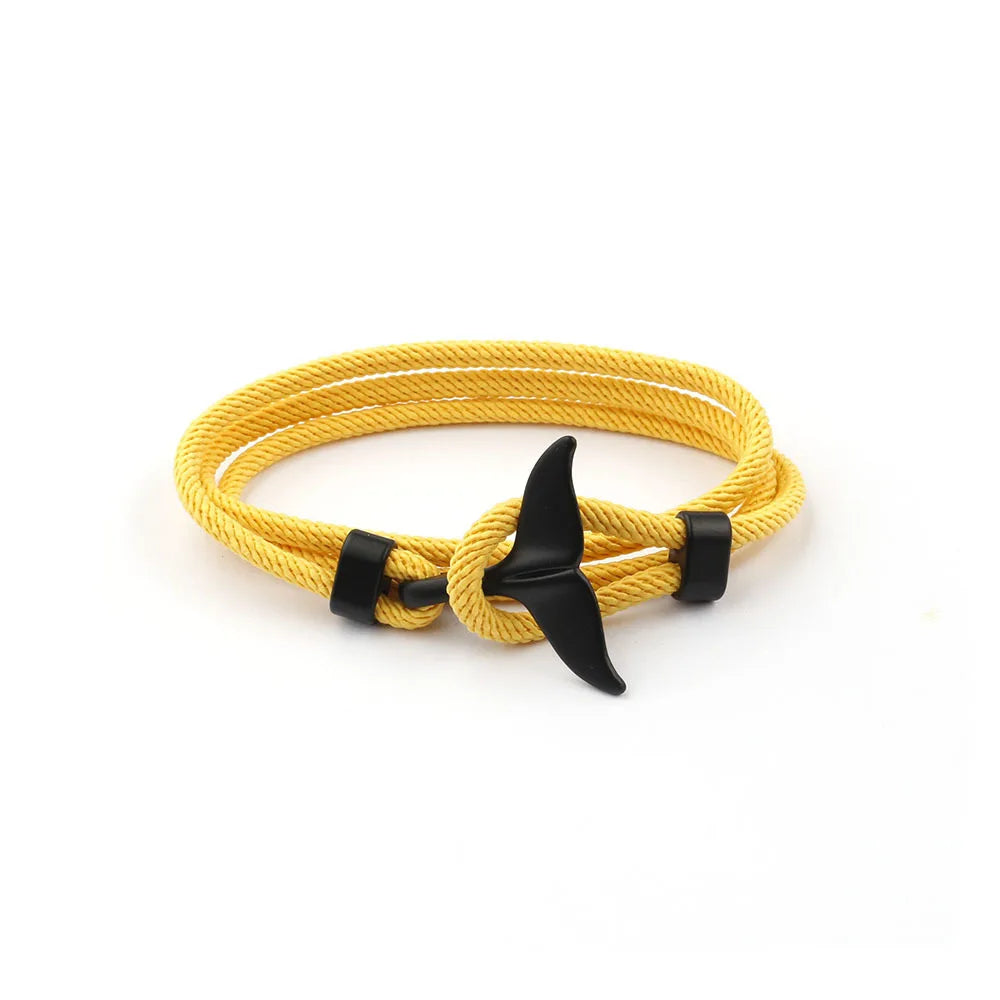 Male Simple Fashion Sea Turtle Rope Bracelet High Quality Milan Line Pure Hand Knitting Bracelets For Men Wristband Jewelry Gift