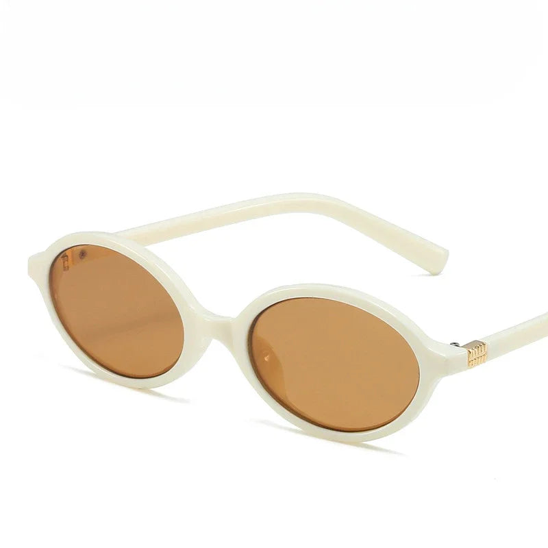 LeonLion Sexy Retro Small Oval Sunglasses Women Fashion Brand Designer Glasses Men Luxury Vintage Eyewear UV400 Oculos De Sol
