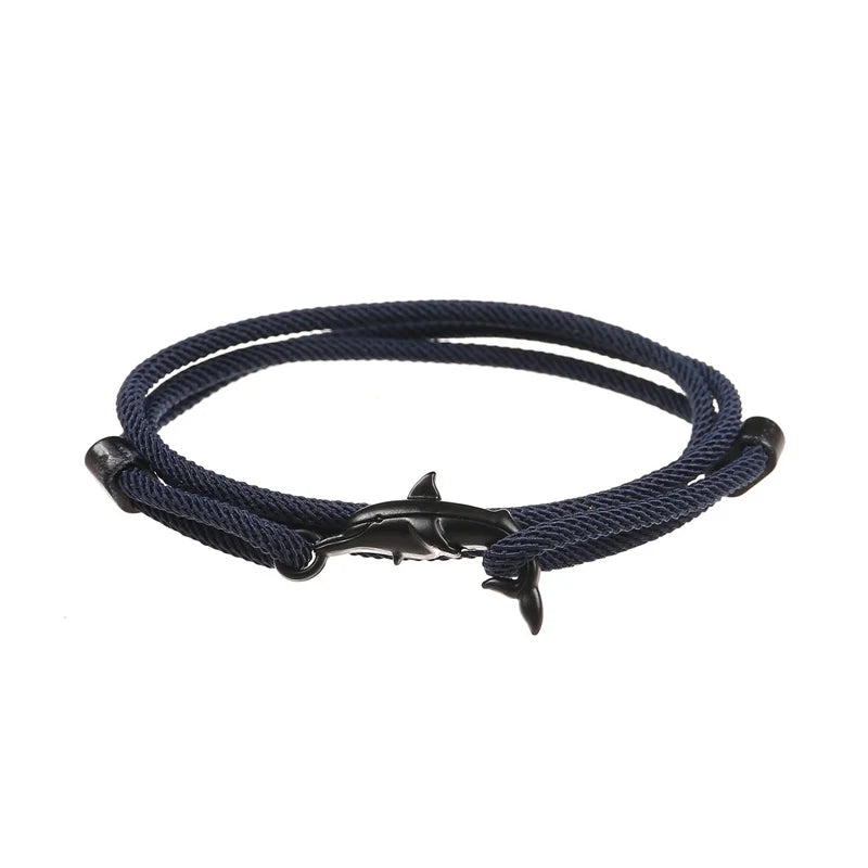Male Simple Fashion Sea Turtle Rope Bracelet High Quality Milan Line Pure Hand Knitting Bracelets For Men Wristband Jewelry Gift