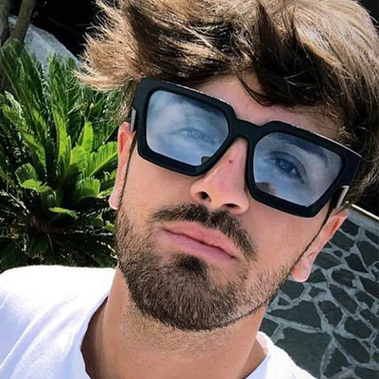 Steampunk Square Sunglasses Men Luxury Brand Designer Retro Punk Sun Glasses Male Unisex Ins Popular Shades Eyewear