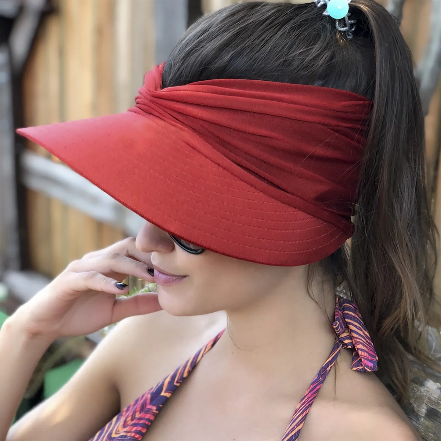 Beach Sun Visor Beach Women Soft Foldable Wide Brim Bucket Caps Pleated Women's Sun Hat Wide Brim Women's Outdoor Sports Hats