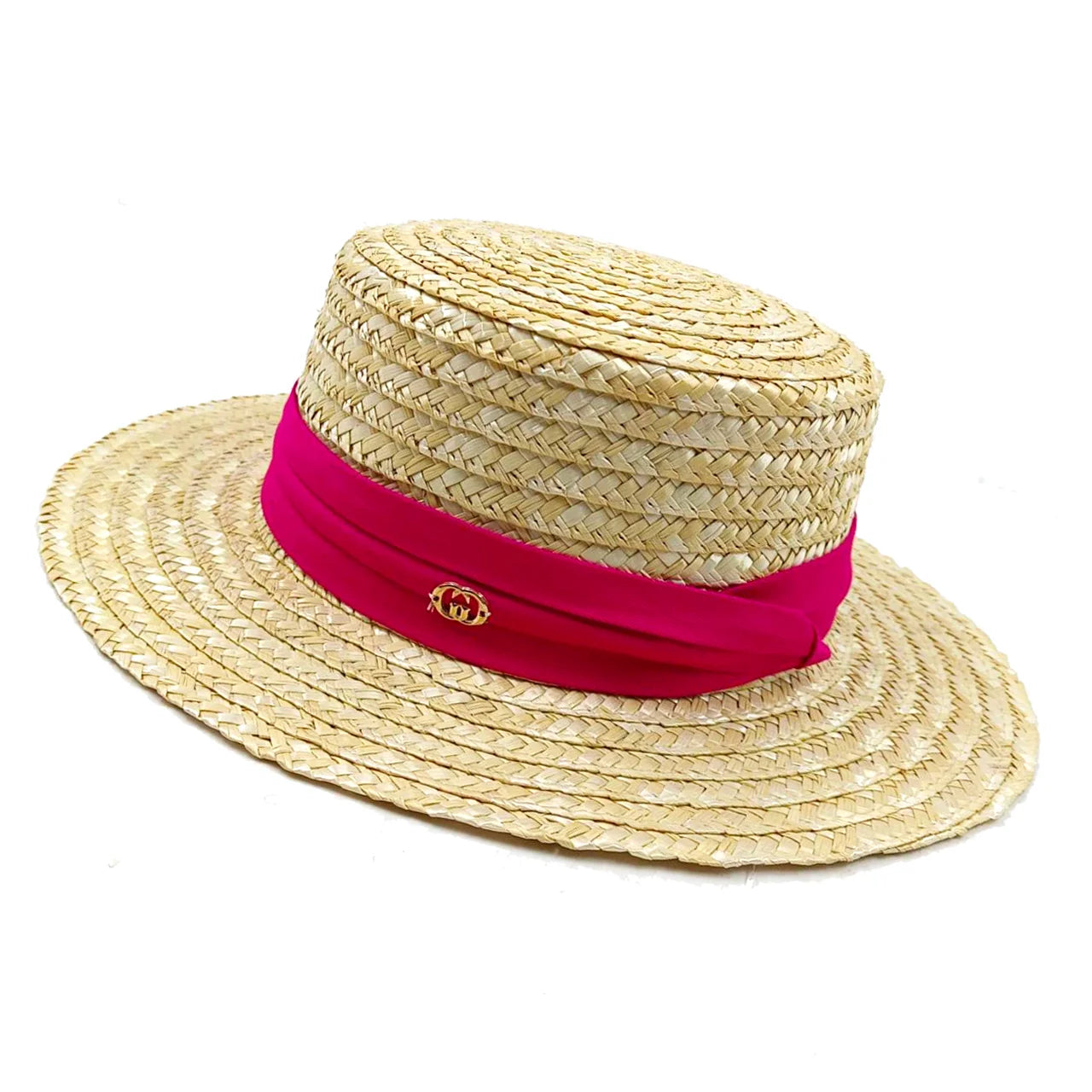 Summer straw hat French elegant seaside travel sun hat bow ribbon flat top large brim straw hat hats for women