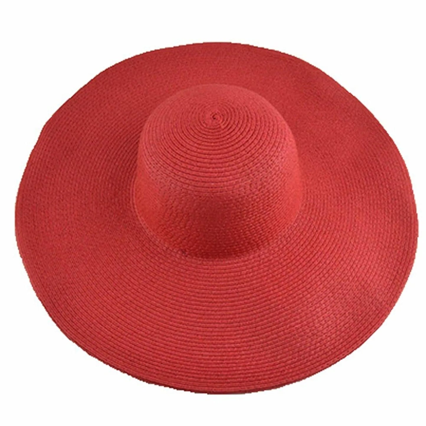 Women's Sun Visor Hat Wide Rimmed Summer Foldable Roll Up Beach Hat Solid Color Casual Outdoor Sun Protection Large Hat