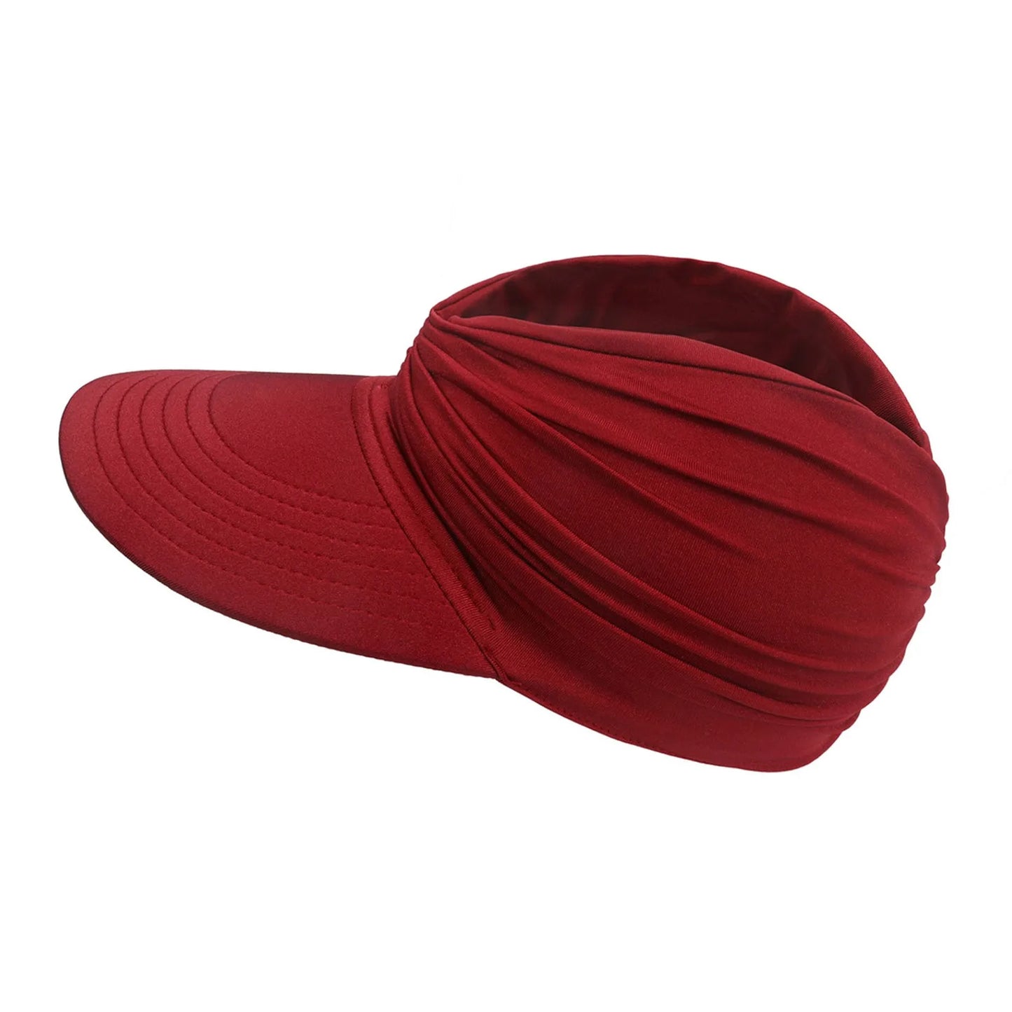 Beach Sun Visor Beach Women Soft Foldable Wide Brim Bucket Caps Pleated Women's Sun Hat Wide Brim Women's Outdoor Sports Hats