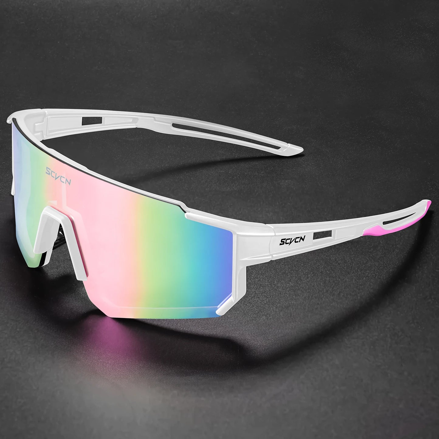 SCVCN Cycling Glasses Outdoor Sports Sunglasses Men MTB Cycling Sunglasses Women Road Bike Goggles UV400 Bicycle Eyewear