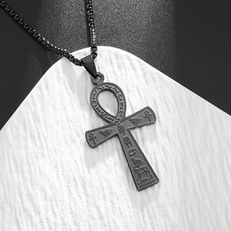 Eye of Horus Necklace Evil Eye Pendant Ancient Egypt Protection Necklace Jewelry Gift Men and Women Spiritual Amulets